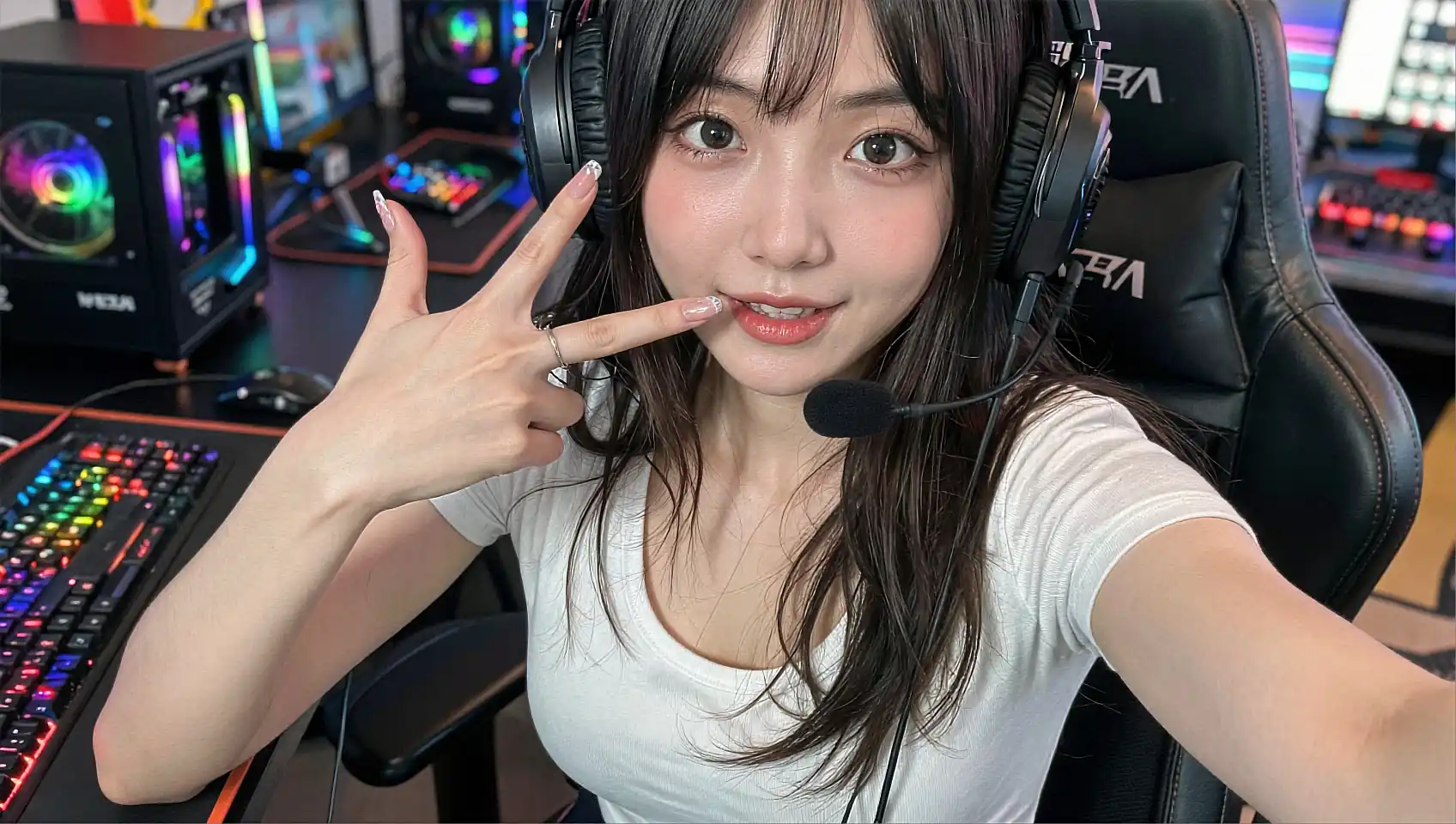 Wide visual comparison of AI girlfriend platforms showing interface quality differences